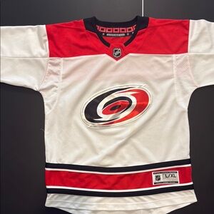NHL Red and White Carolina Hurricanes Jersey